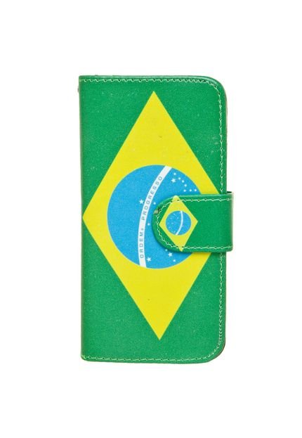 Capa Iphone 5G FiveBlu Brazil Verde - Marca FiveBlu