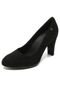 Scarpin Piccadilly Suede Preto - Marca Piccadilly