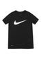 Camiseta Nike Menino Frontal Preta - Marca Nike