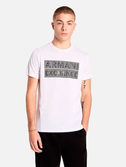 Camiseta Armani Exchange 6RZTAC Branco - Marca Armani Exchange