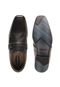 Sapato Social Couro Pegada Metal Cinza - Marca Pegada