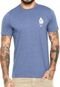 Camiseta Volcom Slim Retinal Azul - Marca Volcom