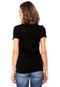 Blusa Lacoste Logo Preto - Marca Lacoste