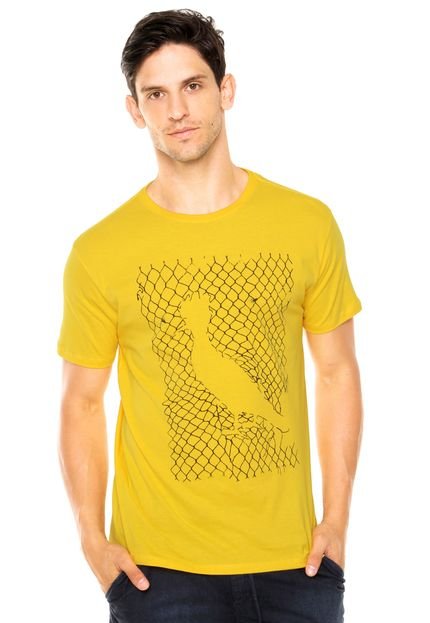 Camiseta Reserva Pica Pau Arame Amarela - Marca Reserva