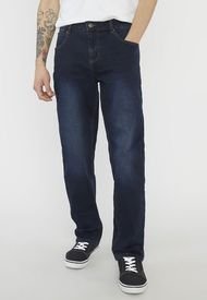 Jeans Straight Superflex Azul - Hombre Corona