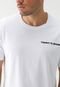 Camiseta Tommy Jeans Reta Icon Bordado Branca - Marca Tommy Jeans