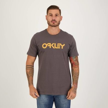 Camiseta Oakley Mark II SS Cinza Escuro - Marca Oakley