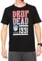 Camiseta Drop Dead Estampada Preta - Marca Drop Dead
