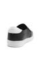 Slip On Couro Calvin Klein Recortes Preto - Marca Calvin Klein