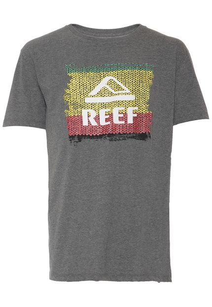 Camiseta Reef Rasta Woven Cinza - Marca Reef