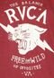 Camiseta RVCA Free And Wild Vinho - Marca RVCA