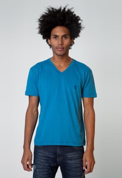 Camiseta Green Co. Basic Azul - Marca Green Co