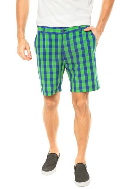 Bermuda Colcci Check Verde - Marca Colcci