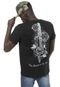 Camiseta Ride Skateboard Floral Preto - Marca Ride Skateboard