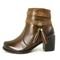 Bota de Griffe Cano Curto Salto Alto Grosso Conforto Couro 9009 Wisk - Marca De Griffe