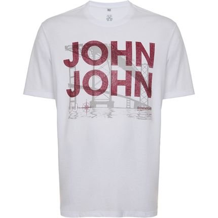 Camiseta John John Downtown Est VE24 Branco Masculino - Marca John John