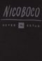 Camiseta Nicoboco Washer Preta - Marca Nicoboco