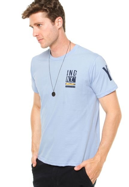 Camiseta Industrie Manhattan Island Azul - Marca Industrie