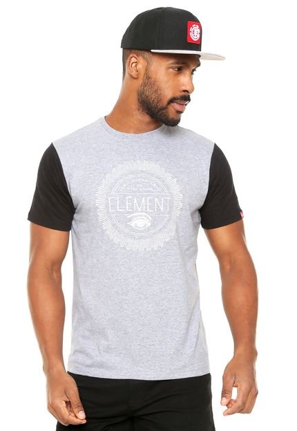 Camiseta Element Minds Eye Cinza - Marca Element