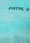 Camiseta Fatal Live Verde - Marca Fatal Surf