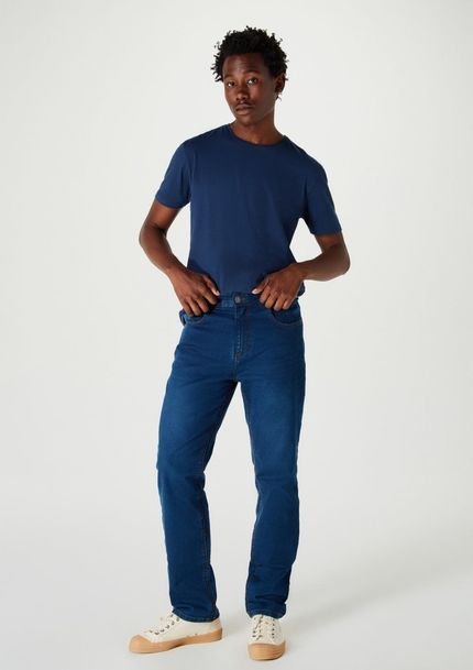 Calça Hering Jeans Regular Soft Touch Azul Claro - Marca Hering