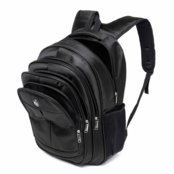 Mochila Executiva Usb Masculina Notebook Fone De Ouvido PRETA - Marca Ferrazzi