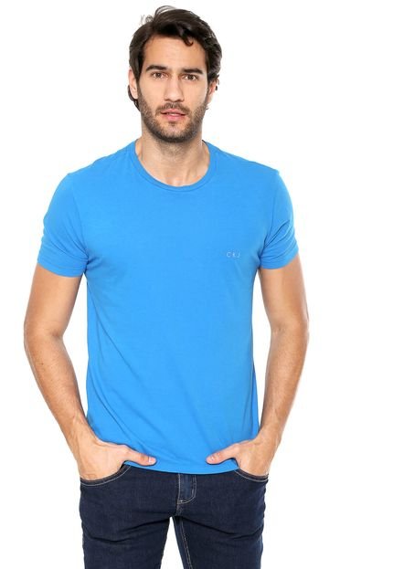 Camiseta Calvin Klein Jeans Comfort Azul - Marca Calvin Klein Jeans