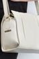 Bolsa de couro liso tiracolo Barbara Off-white - Marca Andrea Vinci