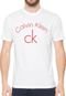Camiseta Calvin Klein Slim Lettering Branca - Marca Calvin Klein