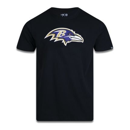 Camiseta New Era Regular Baltimore Ravens Preto - Marca New Era