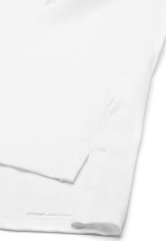 Camiseta Lunender Menina Lettering Branco
