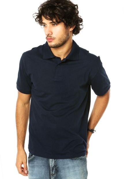 Camisa Polo DAFITI I.D. Azul - Marca DAFITI I.D.