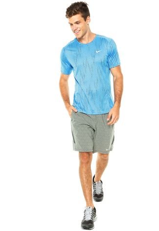 Camiseta Nike Dri-Fit Miler Azul
