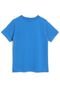 Camiseta Brandili Menino Personagens Azul - Marca Brandili