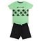 Conjunto Infantil Masculino Verde Abacate Malibu - Marca Tiktak Kids