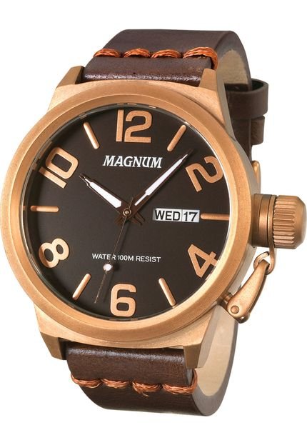 Relógio Magnum MA33399M Marrom - Marca Magnum