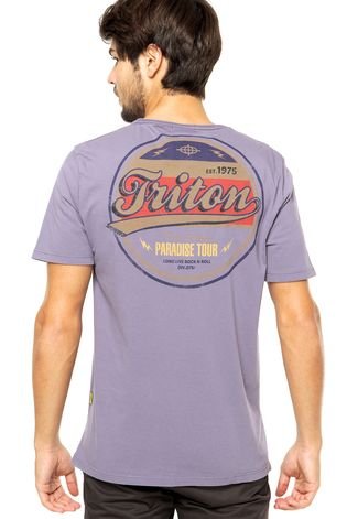 Camiseta Triton Roxa