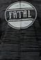 Blusa Fatal Mark Preta - Marca Fatal Surf