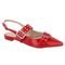 Sapatilha Slingback Feminina Verniz Vermelho Ferrari 183010 - Marca Flor da Pele