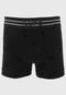 Cueca Lupo Boxer Caveira Grafite - Marca Lupo