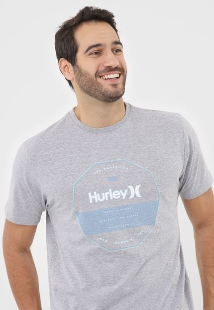 Camiseta Hurley Sweallagon Tribeland Cinza - Marca Hurley