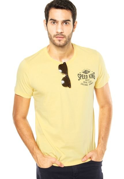 Camiseta Colcci Speed King Amarela - Marca Colcci