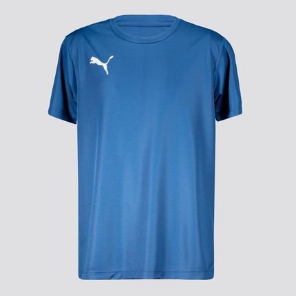Camiseta Puma Liga Active Juvenil Azul - Marca Puma