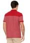 Camisa Polo Dudalina Linhas Vermelho - Marca Dudalina