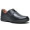 Sapato Social Masculino Couro Confortável Cadarço Moderno Marrom 37 Preto - Marca Mila Marques