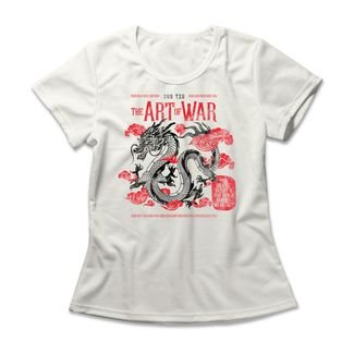 Camiseta Feminina A Arte Da Guerra - Off White
