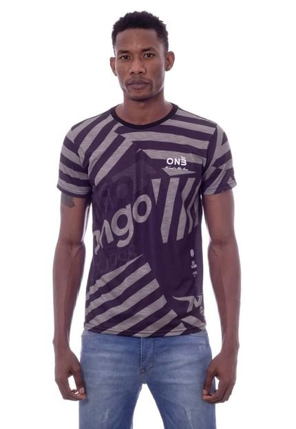 Camiseta Onbongo Especial Estampada Preta - Marca Onbongo