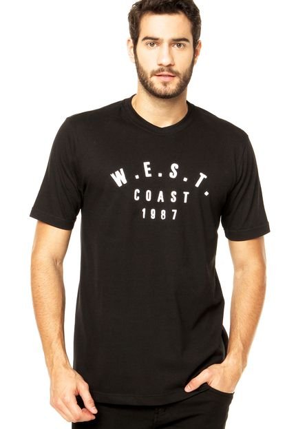 Camiseta West Coast Preta - Marca West Coast