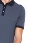 Camisa Polo Banana Republic Standard Fit Padronagem Azul - Marca Banana Republic