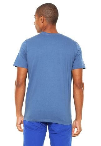 Camiseta Colcci Slim Azul